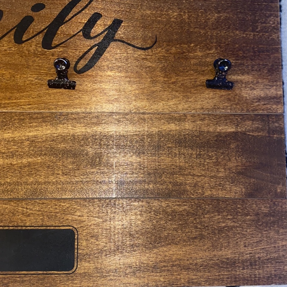 🐛Things remembered Family picture clip sign! - Picture 2 of 4